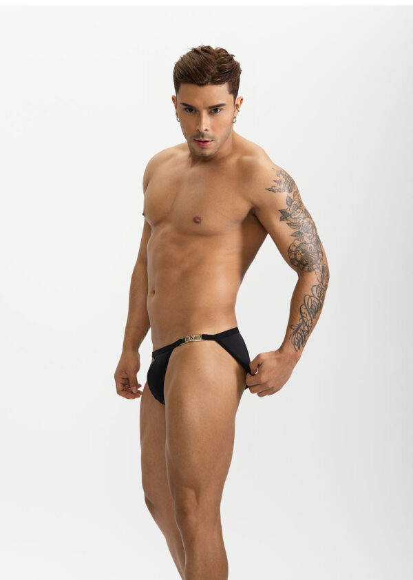 Luxury Low‑Rise Jockstrap with Gold Buckle — Sexy & Breathable - Image 8